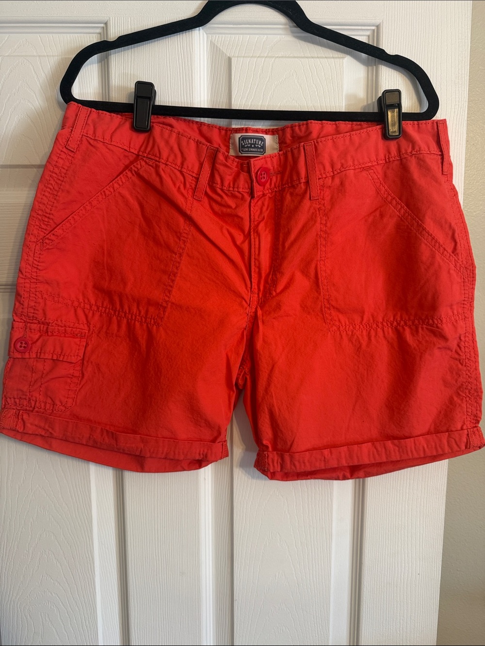 Sierra Design Red Women's Casual Utility Shorts